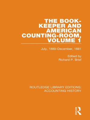 cover image of The Book-Keeper and American Counting-Room Volume 1